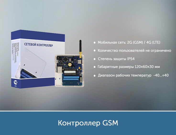 контроллер GSM